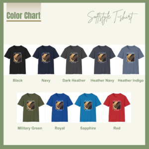 Montane T-shirt Color Chart