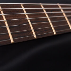 Closeup of the fret ends